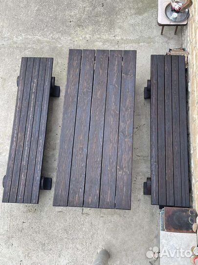 Лавки столы из дерева,бруса