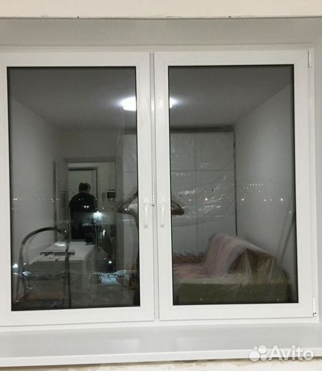 Пластиковые окна/двери (на заказ), установка