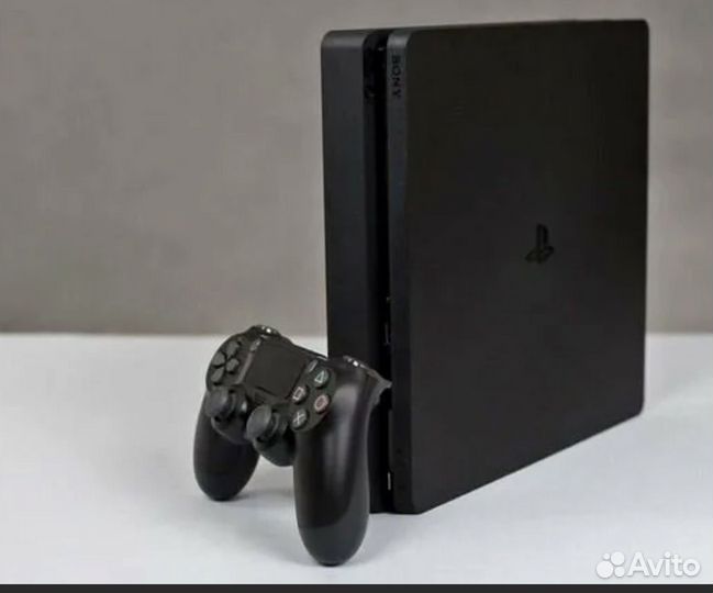 Sony playstation 4 slim 1tb с играми и прошивкой
