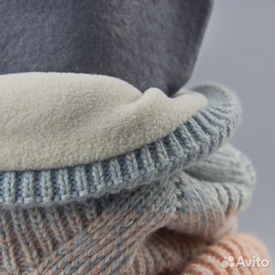 Шарф Buff Knitted&fleece neckwarmer masha air