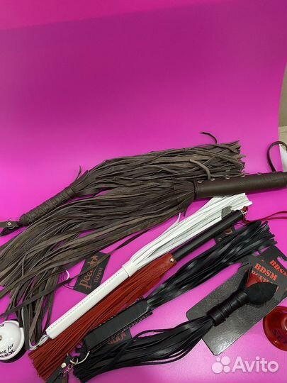Плетка кожаная