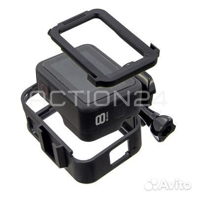 Пластиковая рамка для GoPro Hero 8 с креплением 