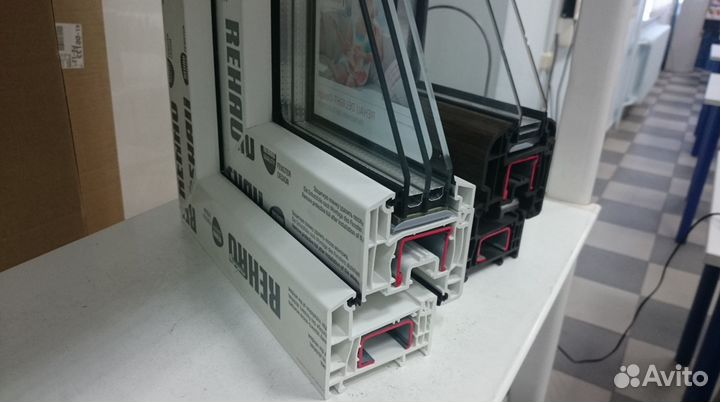 Окна пластиковые коттеджи