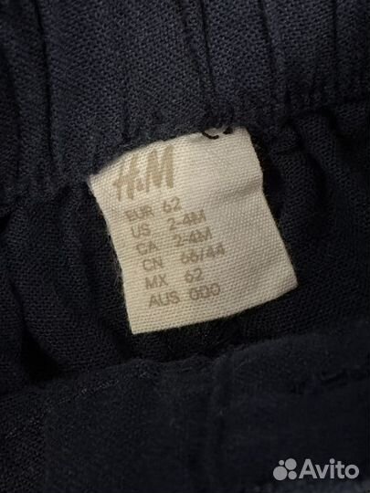 Нарядный костюм боди хм на Новый год H&M 62 размер