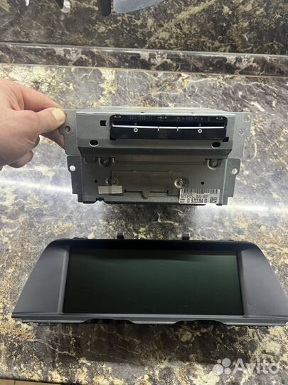 BMW 5 F10 cic большой монитор с головой