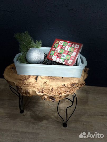 Ящик деревянный подарочный