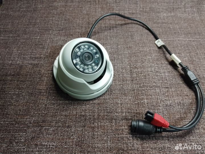 Камера видеонаблюдения купольная уличная