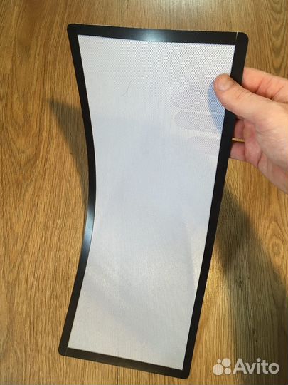 Белый фильтр 140х450 (10мм магнит )