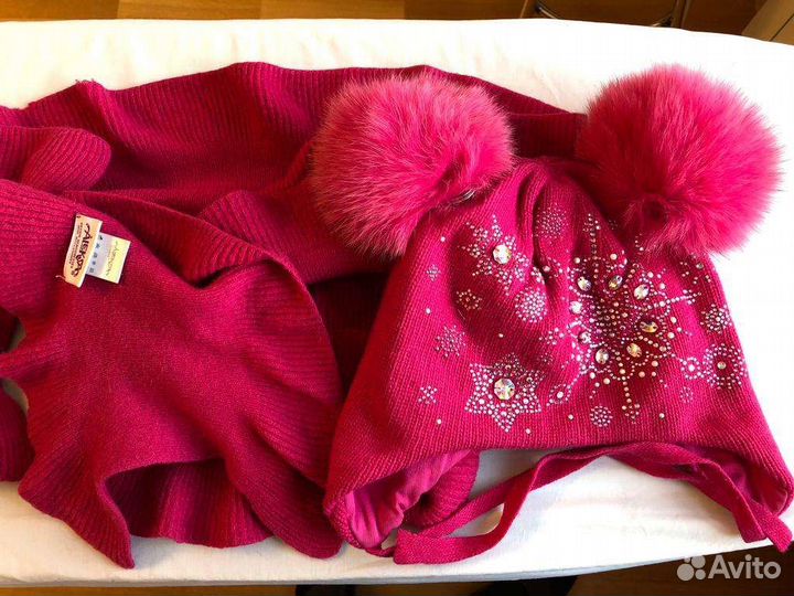 Зимняя шапка на девочку Aleksa, Tavitta, Joli Bebe