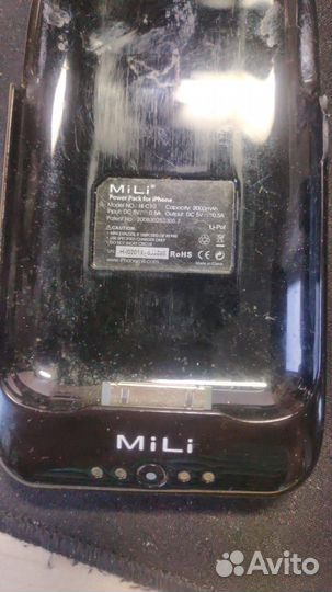 Power bank чехол mili 2000 mAh для iphon 3GS