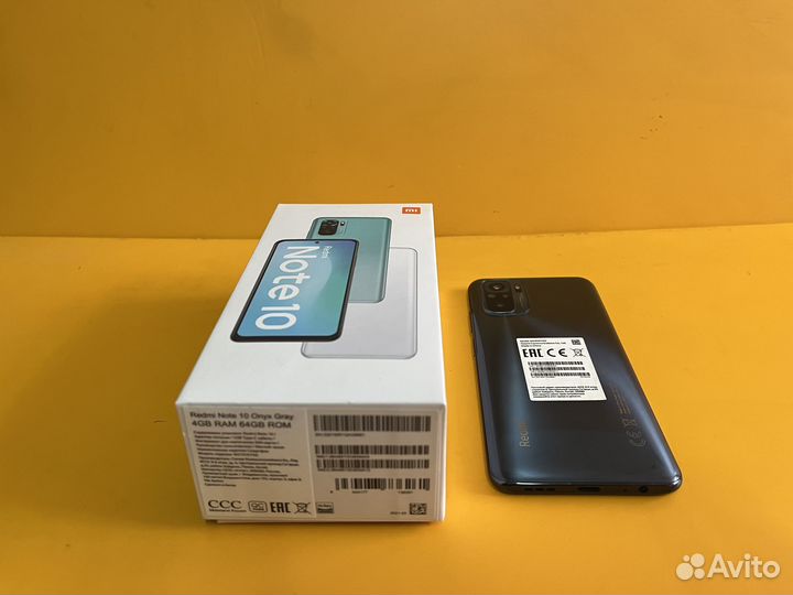 Xiaomi Redmi Note 10, 4/64 ГБ