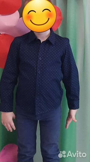 Рубашка на мальчика 116