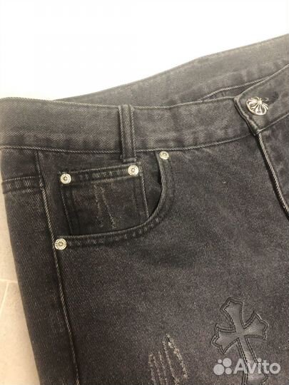 Chrome hearts x levis jeans