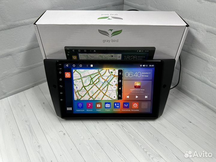 Магнитола андроид GrayBird BMW e90 4/64
