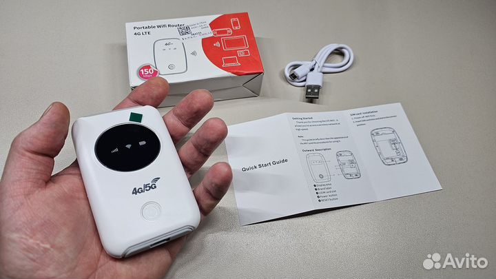 4G Переносной Мини Роутер WiFi, LTE