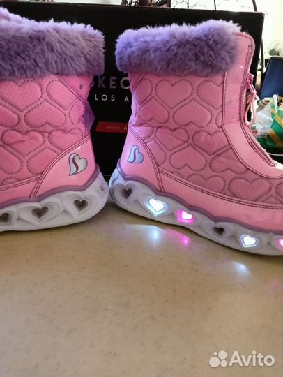 Детская обувь для девочек зима 35