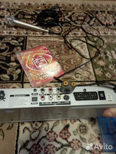 Видеоплеер samsung dvd-p366kd с караоке