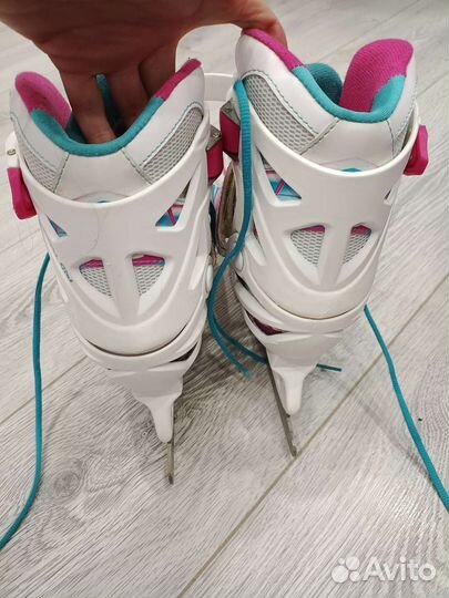 Продам детские раздвижные коньки Nordway