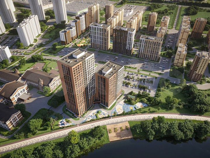 3-к. квартира, 60,4 м², 13/16 эт.