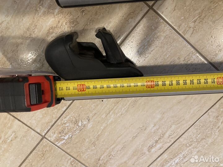 Поперечины пара на рейлинги Skoda Kodiaq