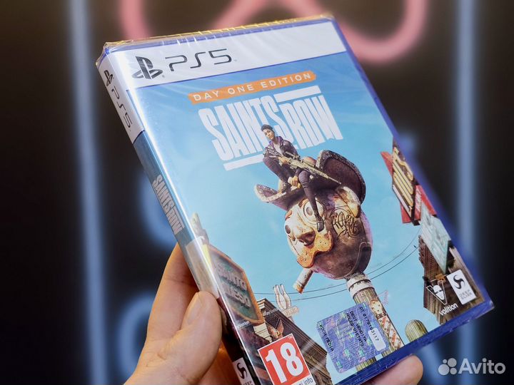 Диск PS5 Saints Row