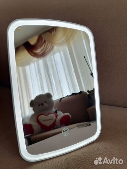 Зеркало Xiaomi настольное с подсветкой для макияжа