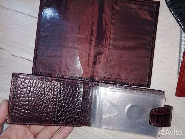 Обложка на паспорт,визитница натуральная кожа