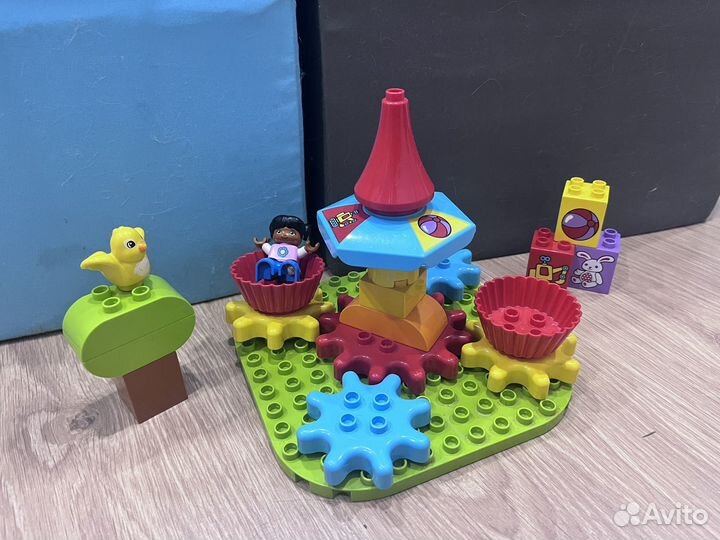 Lego duplo моя первая карусель