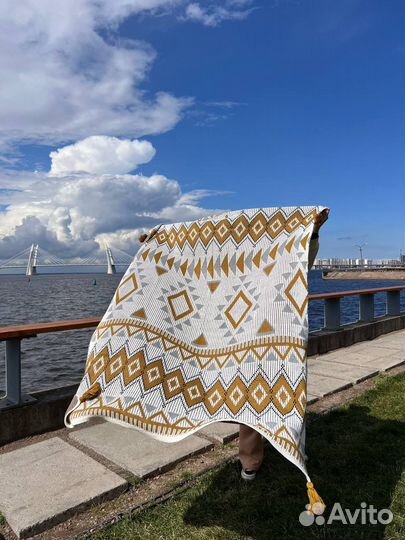 Плед 130х220 Турция хлопоквый