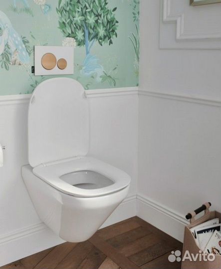 Унитаз подвесной Jacob Delafon Modern Life E77725-0 с крышкой E77168-0 микролифт