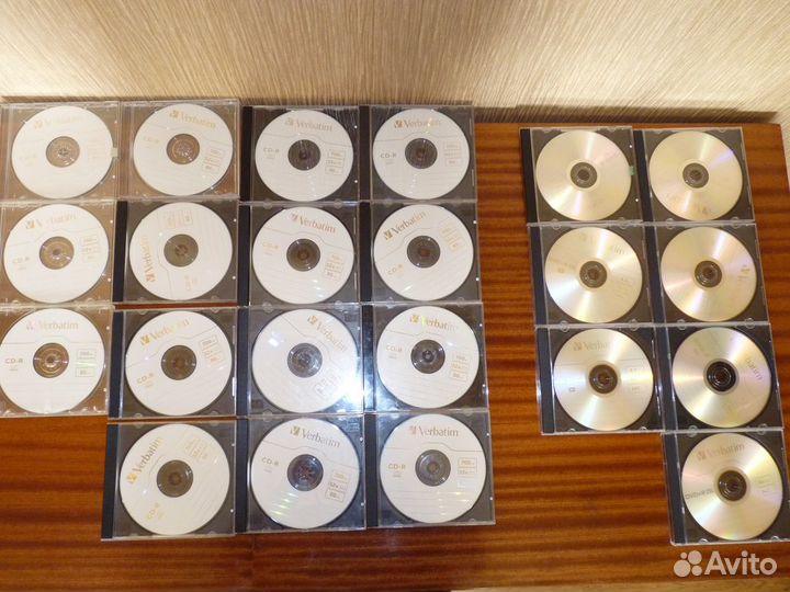 Болванки Verbatim CD-R и DVD-R