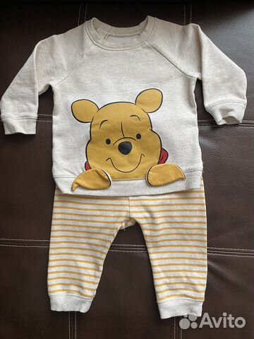 Костюм с аппликацией Винни-Пух H&M 86