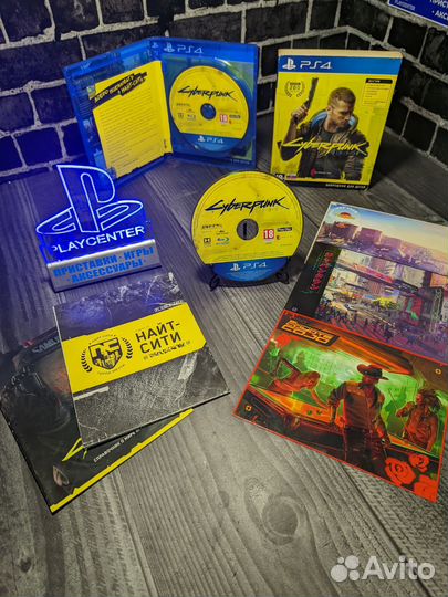 Cyberpunk 2077 PS4 диск