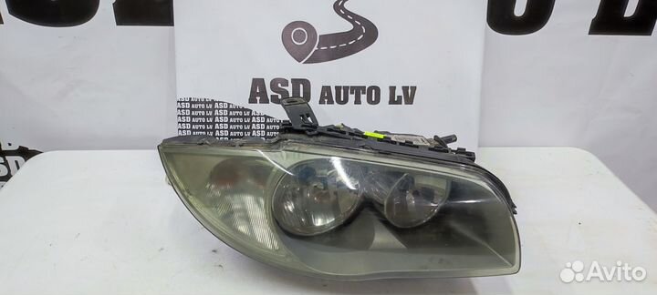 Правая фара BMW E87