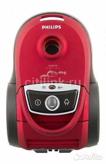Пылесос Philips FC9174/02 красный