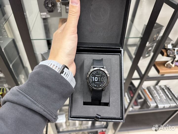 Garmin Fenix 7 Sapphire Titanium DLC (Новые) Русск