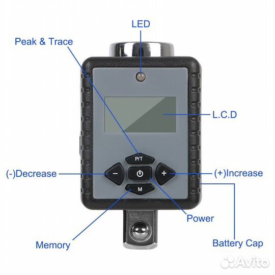 Электронный динамометрический адаптер 1/2