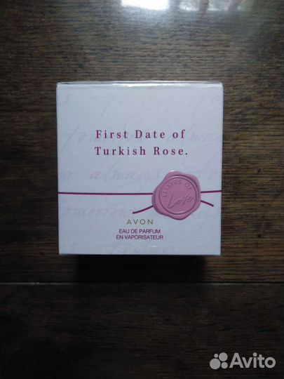 Духи First Date Of Turkish Rose Avon