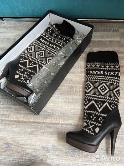 Осенние сапоги бренд Miss Sixty 38