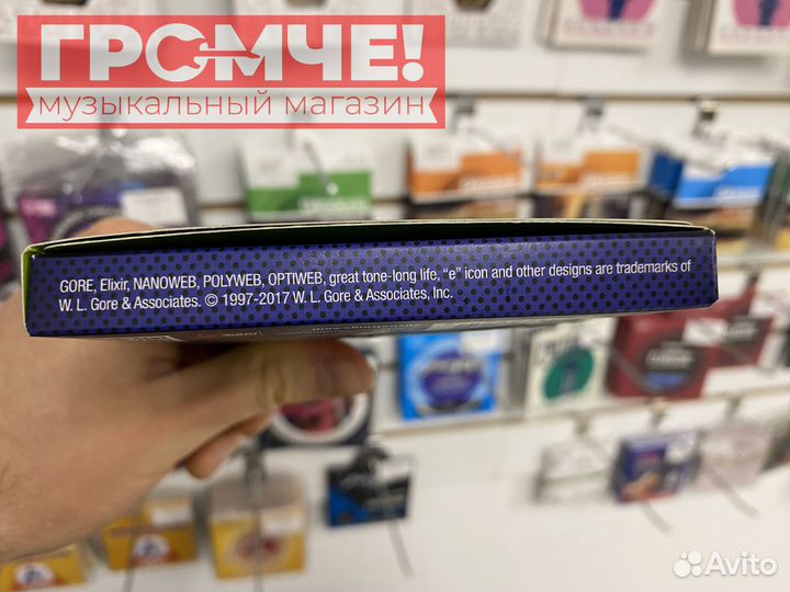 Струны для электрогитары elixir 10-46 optiweb USA