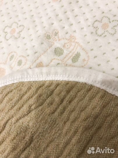 Теплое одеялко и легкий пледик для малышей