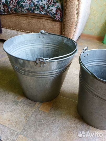 Ведра оцинкованное большие