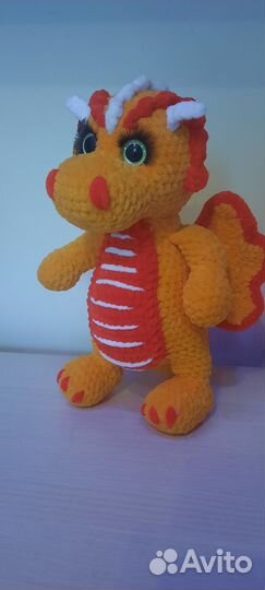Мягкая игрушка дракон