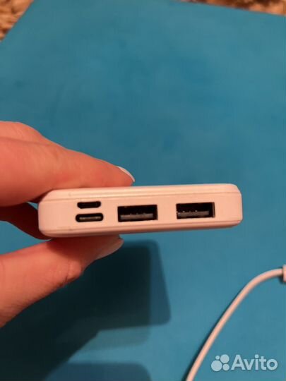 Внешний аккумулятор пауэрбанк 10000mAh