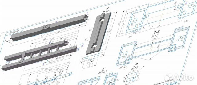 Авито услуги чертежи