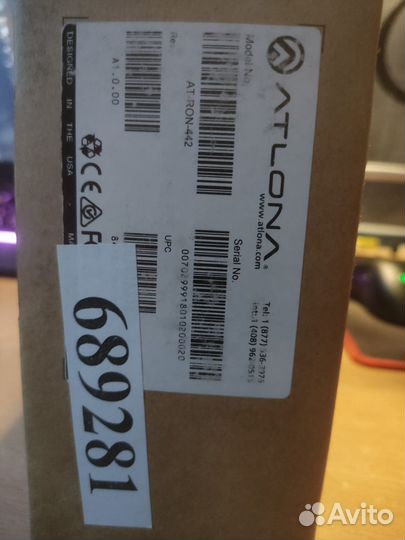 Усилитель-распределитель Atlona at-ron-442