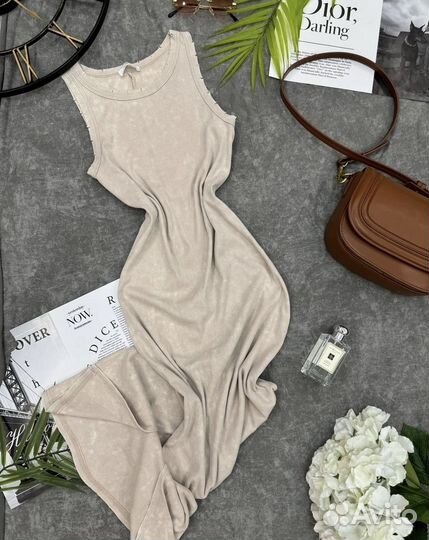 Длинное платье варенка