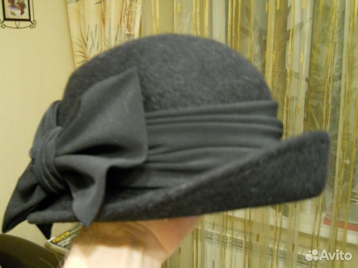 Шляпа фетровая женская