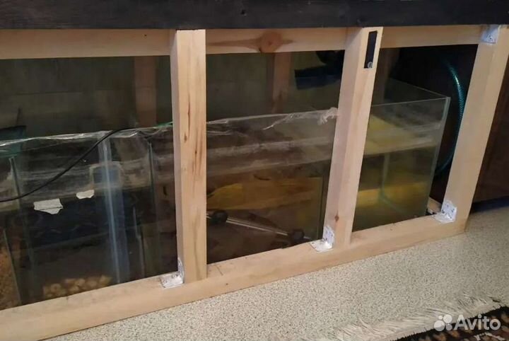 Аквариум морской / пресноводный 370л + самп