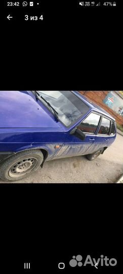 ВАЗ 2109 1.5 МТ, 2000, 211 100 км